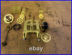 GORGEOUS SETH THOMAS CLOCK TAMBOUR MODEL Ca. 1915 REBUILT, ANTIQUE AND SCARCE