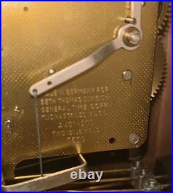 German SETH THOMAS 1302 Medbury A401- 903 W-Chime MANTLE 8day CLOCK Key/working