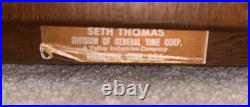 German SETH THOMAS 1302 Medbury A401- 903 W-Chime MANTLE 8day CLOCK Key/working