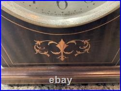 Gorgeous Antique 1920s Seth Thomas 4 Chime Mantel Clock Inlaid Case Gorgeous Antique 1920s Seth Thomas 4 Chime Mantel Clock Inlaid Case