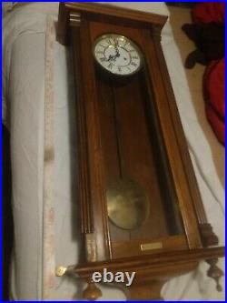 Large Antique Seth Thomas EJS Swiggart Regulator Wall Clock for repair RARE