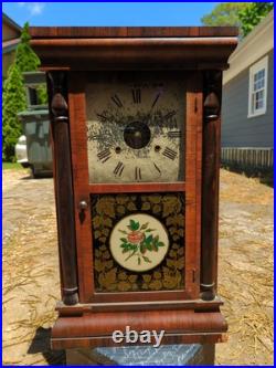 Late 19th Century Pendulum Clock, Seth Thomas Ogee Case