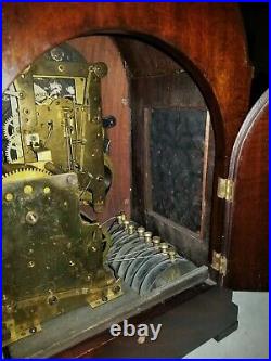 Mantle bracket CLOCK, Seth Thomas, Sonora 8 bells, 2000 grand, West Minster, 16t