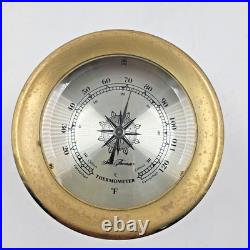 Marine Ship Thermometer Seth Thomas Model No 1057