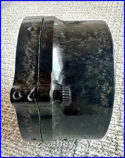 Mark 1 Deck Clock Us Navy 1943 WWII Vintage Seth Thomas. Working mechanism + key