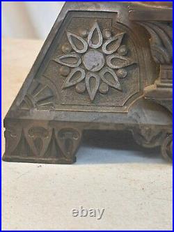 Mitchell & Vance New York Victorian Egyptian revival mantle clock Seth Thomas Mitchell & Vance New York Victorian Egyptian revival mantle clock Seth Thomas