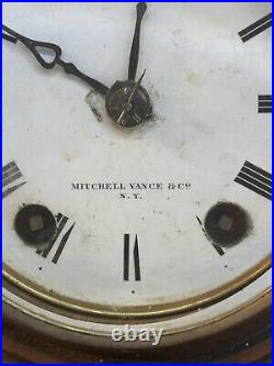 Mitchell & Vance New York Victorian Egyptian revival mantle clock Seth Thomas Mitchell & Vance New York Victorian Egyptian revival mantle clock Seth Thomas