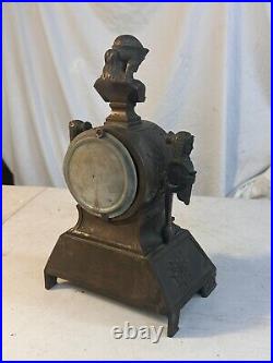 Mitchell & Vance New York Victorian Egyptian revival mantle clock Seth Thomas Mitchell & Vance New York Victorian Egyptian revival mantle clock Seth Thomas