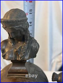 Mitchell & Vance New York Victorian Egyptian revival mantle clock Seth Thomas Mitchell & Vance New York Victorian Egyptian revival mantle clock Seth Thomas