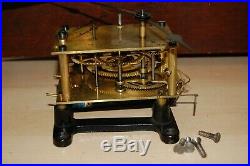 Original Antique Seth Thomas no. 2 weight driven regulator wall clock movement