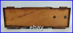 Plymouth Mantle 8 Day Tambour Clock By Seth Thomas withKey & Pendulum 1930s Works
