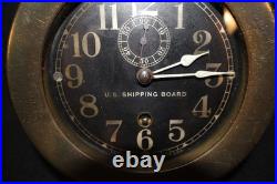 Pre-WWII US Merchant Marines Ship's Clock'U. S. SHIPPING BOARD' Seth Thomas USA