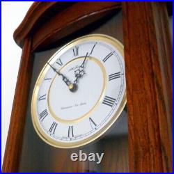 Pristine Seth Thomas Westminster/Ava Maria Quartz Pendulum Mahogany Wall Clock