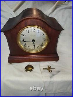 RARE 8 Bell Seth Thomas Sonora Chime Bracket Clock All orginal