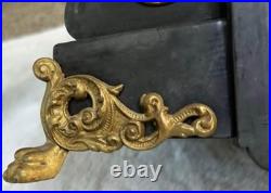 RARE ANTIQUE SETH THOMAS 1880's 1890's ADAMANTINE MANTLE CLOCK