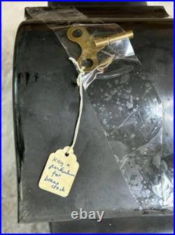 RARE ANTIQUE SETH THOMAS 1880's 1890's ADAMANTINE MANTLE CLOCK