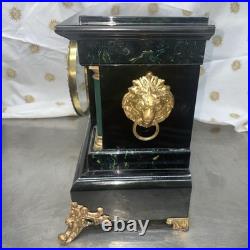 RARE SETH THOMAS Automatic 8 DAY LONG ALARM ADAMANTINE MANTLE CLOCK Year 1906