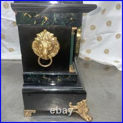 RARE SETH THOMAS Automatic 8 DAY LONG ALARM ADAMANTINE MANTLE CLOCK Year 1906