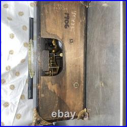 RARE SETH THOMAS Automatic 8 DAY LONG ALARM ADAMANTINE MANTLE CLOCK Year 1906