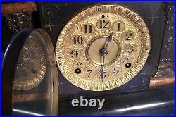Rare Antique 1894 Seth Thomas Adamantine #102 Mantel Clock, L-f60