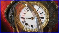 Rare Antique Bronze Seth Thomas R. Kaiser Clock