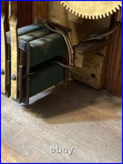 Rare Antique Eco Magneto Seth Thomas Mvt Watchman's Master Clock