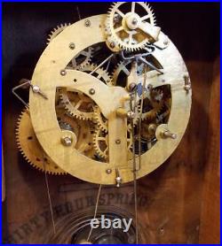 Rare Antique Miniature Seth Thomas Plymouth OG 30hr Mantle Clock Runs