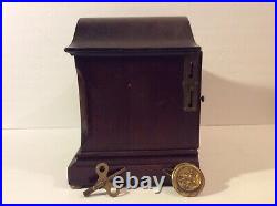 Rare Antique SETH THOMAS 8-Day 8 BELL SONORA CHIME Mantel CLOCK. Works