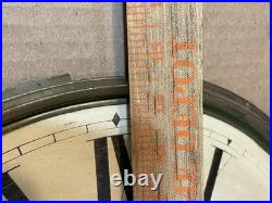 Rare Antique Seth Thomas Office No. 4 Large 14 Dial Gallery Clock To Restore