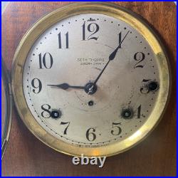 Rare Antique Seth Thomas Sonora Chime Westminster 4 Bell Time & Strike Working Rare Antique Seth Thomas Sonora Chime Westminster 4 Bell Time & Strike Working