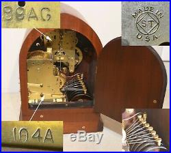 Rare & Restored Seth Thomas Antique 8 Bell Sonora Chime Clock 264 1912