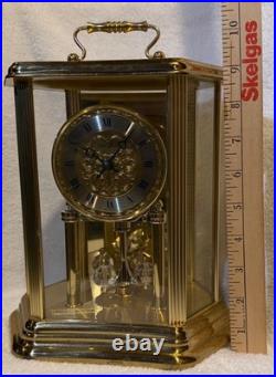 Rare Seth Thomas Crystal Clock Glynda AGO 7066H Made in Germany