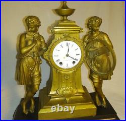 Rare Seth Thomas late 1800's mantel clock (over 26 pounds)