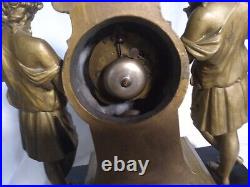 Rare Seth Thomas late 1800's mantel clock (over 26 pounds)