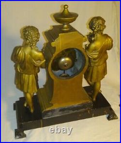 Rare Seth Thomas late 1800's mantel clock (over 26 pounds)