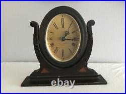 Rare Vintage Seth Thomas 4 Jewels Table, Dresser, Mantel Clock, Battery