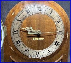 Rare Vintage Seth Thomas Northbury E704 Battery Powered Mantel Clock No Chime