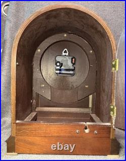 Rare Vintage Seth Thomas Northbury E704 Battery Powered Mantel Clock No Chime
