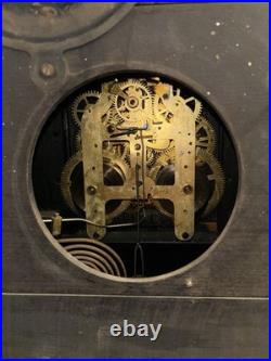 Rare antique 1897 seth thomas clock co. Adamantine mantle clock
