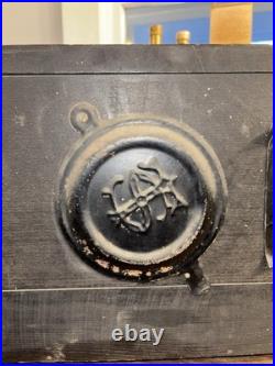 Rare antique 1897 seth thomas clock co. Adamantine mantle clock