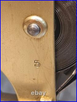 Rebuilt Ansonia #5 Clock Movement and Dial Cleaned /Serviced for Marble clock
