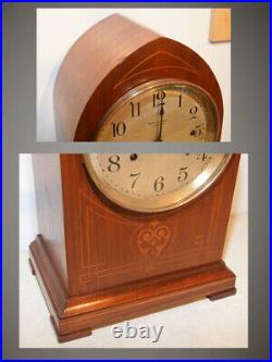 Restored 8 Bell Rare & Grand Antique Seth Thomas Sonora Chime Clock No. 266-1909