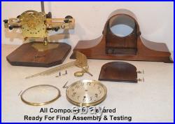 Restored And Rare Seth Thomas Antique Chime Clock Number 99 1928 In Walnut