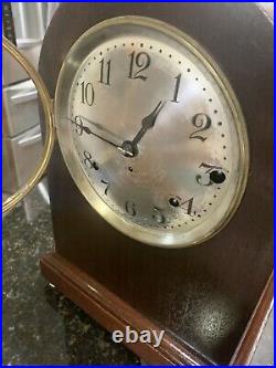Restored Antique 1920 Seth Thomas Chime Clock No. 11 Westminster Sonora Design