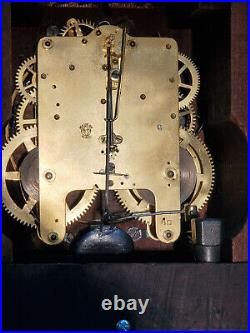 Restored Antique Seth Thomas Adamantine Shelf Clock ©1913 Original 89 Movement