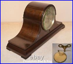 Restored Herschede Model 20 Antique Westminster Chimes Clock 1920 In Mahogany