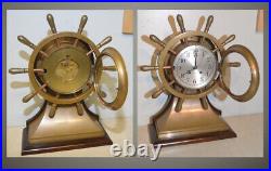 Restored & Rare Chelsea Grand Mariner Sn182510 1927 Ships Bell Strike Clock