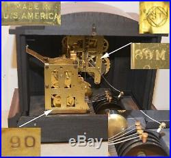 Restored & Rare Seth Thomas 4 Bell Sonora No. 1 1910 Antique Chime Clock