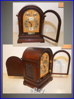 Restored Seth Thomas Antique Grand 8 Bell Sonora Chime Clock No. 2000 1914