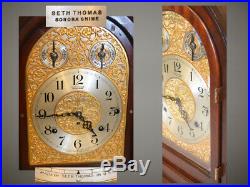 Restored Seth Thomas Grand Antique 8 Bell Sonora Chime Clock No. 2000 1914